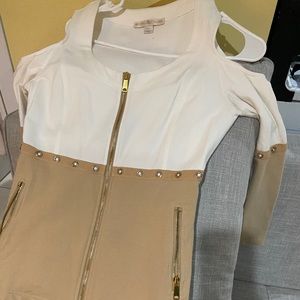 Boston proper cold shoulder leisurewear.